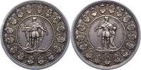 Silbermedaille 1724 Hildesheim-Bistum Sedisvakanz 1724. Schöne Patina. Fast vorzüglich