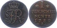 Brandenburg-Preußen Pfennig Friedrich II. 1740-1786. -
