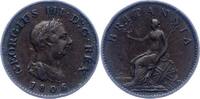 Großbritannien Farthing George III. 1760-1820. -