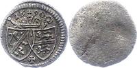 Bamberg, Bistum Einseitiger Pfennig Marquard Sebastian Schenk von Staufenberg 1683-1693. -