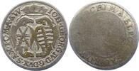 Sachsen-Albertinische Linie 1/12 Taler Johann Georg IV. 1691-1694. -
