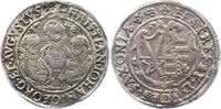 Sachsen-Albertinische Linie 1/4 Taler Christian II. und seine Brüder unter Vormundschaft 1591-1602. -