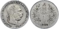 Haus Habsburg 1 Krone Franz Joseph I. 1848-1916. -
