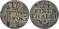 Brandenburg-Preußen Beischlag zum 1/24 Taler Friedrich II. 1740-1786. -