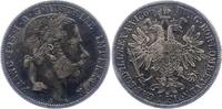 Haus Habsburg 1 Gulden Franz Joseph I. 1848-1916. -