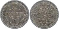 Russland 20 Kopeken Nikolaus II. 1894-1917. -