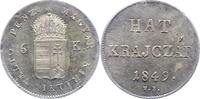 Haus Habsburg 6 Kreuzer Franz Joseph I. 1848-1916. -