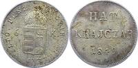 Haus Habsburg 6 Kreuzer Franz Joseph I. 1848-1916. -