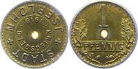 Iserlohn, Westfalen 1 Pfennig Zink Stadt. -