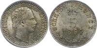 Haus Habsburg 5 Kreuzer Franz Joseph I. 1848-1916. -