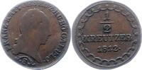 Haus Habsburg 1/2 Kreuzer Franz II.(I.) 1792-1835. -