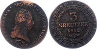 Haus Habsburg 3 Kreuzer Franz II.(I.) 1792-1835. -