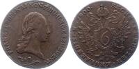 Haus Habsburg 6 Kreuzer Franz II.(I.) 1792-1835. -