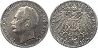 Baden 3 Mark Friedrich II. 1907-1918. -