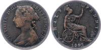 Großbritannien 1/2 Penny Victoria 1837-1901. -
