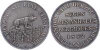 Anhalt-Bernburg Ausbeutetaler Alexander Carl 1834-1863. -