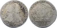Leichter Taler 1752 Brandenburg-Bayreuth Friedrich 1735-1763. Schön - sehr schön
