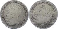 Brandenburg-Preußen 1/2 Taler Friedrich II. 1740-1786. -