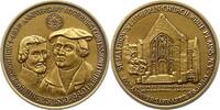 Reformation Bronzemedaille 450-Jahrfeier der Übergabe der Augsburger Konfession 1980. -