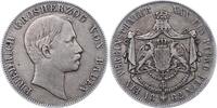 Baden-Durlach Taler Friedrich I. 1852-1907. -