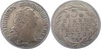 Brandenburg-Preußen 1/3 Taler Friedrich II. 1740-1786. -