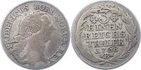Brandenburg-Preußen 1/3 Taler Friedrich II. 1740-1786. -
