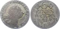 Brandenburg-Preußen 1/6 Taler Friedrich II. 1740-1786. -