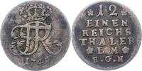 Brandenburg-Preußen 1/12 Taler Friedrich II. 1740-1786. -