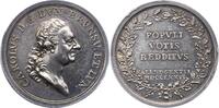Braunschweig-Wolfenbüttel Silbermedaille Karl I. 1735-1780. -
