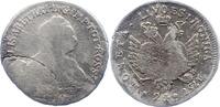 Russland 1/4 Livonaise (1/4 Rubel zu 24 Kopeken) Elisabeth I. 1741-1761. -