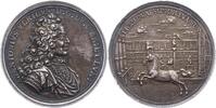 Braunschweig-Wolfenbüttel Silbermedaille Anton Ulrich, allein 1704-1714. -