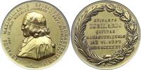 Münster-Bistum Vergoldete Kupfermedaille Caspar Maximilian von Droste-Vischering 1826-1846. -