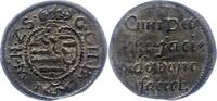 Spruchdreier 1656 Sachsen-Neu-Weimar Wilhelm 1640-1662. Sehr schön