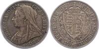 Großbritannien 1/2 Crown Victoria 1837-1901. -