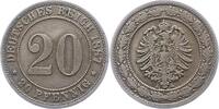 Kleinmünzen 20 Pfennig -