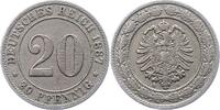 Kleinmünzen 20 Pfennig -