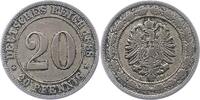 Kleinmünzen 20 Pfennig -