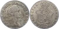 Mecklenburg-Strelitz 1/6 Taler Adolf Friedrich IV. 1752-1794. -