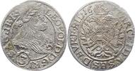 Haus Habsburg 3 Kreuzer Leopold I. 1657-1705. -
