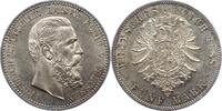 Preußen Friedrich III. 1888. 5 Mark 1888  A Fast Stempelglanz