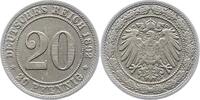 Kleinmünzen 20 Pfennig -