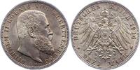 Württemberg 3 Mark Wilhelm II. 1891-1918. -