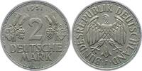 Münzen der Bundesrepublik Deutschland 2 Mark Mark 1945-2001. -