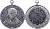Reformation Tragbare Aluminiummedaille 400. Geburtstag von Phillipp Melanchton. -