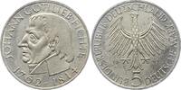 Münzen der Bundesrepublik Deutschland 5 Mark Mark 1945-2001. -