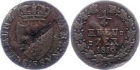 Nassau 1/4 Kreuzer Wilhelm 1816-1839. -