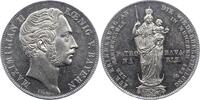 Bayern Doppelgulden Maximilian II. Joseph 1848-1864. -