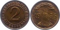 Weimarer Republik 2 Reichspfennig -
