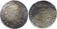 Sachsen-Albertinische Linie 1/6 Taler Johann Georg II. 1656-1680. -