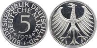 Münzen der Bundesrepublik Deutschland 5 Mark Mark 1945-2001. -